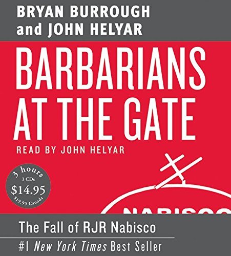 Barbarians at the Gate Low Price CD by Bryan Burrough