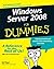 Windows Server 2008 For Dummies by Ed Tittel (2008-03-31)