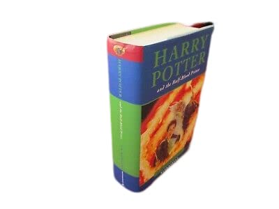 Antique Rare Harry Potter and the Half Blood Prince (2005) 1st UK Printing Hardcover Novel [Hardcover] J.K. Rowling