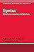 Syntax: Structure, Meaning, and Function (Cambridge Textbooks in Linguistics) by Robert D. van Valin Jr (11-Dec-1997) Paperback