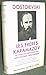Les Freres Karamazov Les Carnets Des Freres Karamazov Nietotchka Niezvanov