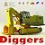 Diggers (Mechanic Mike's Machines) by David West (2015-01-01)