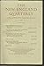 The New England Quarterly Vol. LXXIV No. 2 June, 2001 by Melissa Homestead