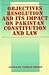 Objectives resolution and its impact on Pakistan constitution and law