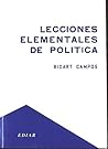 Lecciones Elementales de Politica (Spanish Edition)