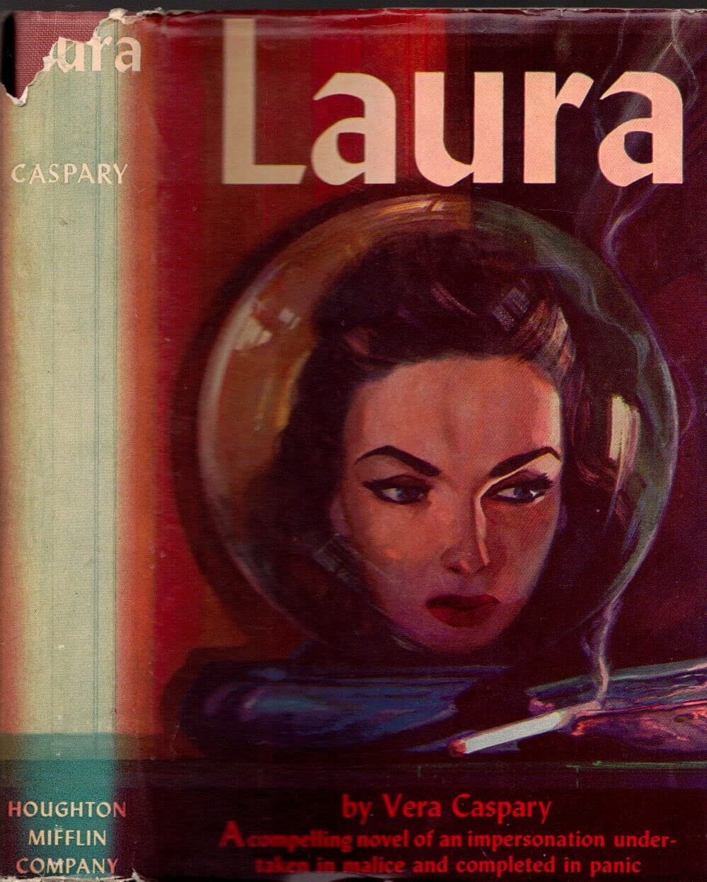 1943 LAURA FILM NOIR BASIS MOVIE WITH GENE TIERNEY DANA ANDREWS CLIFTON WEBB DJ [Hardcover] VERA CASPARY