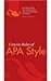 Concise Rules of APA Style