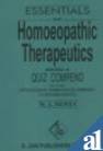 Essentials of Homoeopathic Therapeutics Essentials of Homoeopathic Therapeutics