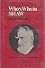 Who's who in Shaw by Phyllis Hartnoll