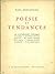 Poésie et tendances by Marc Eigeldinger