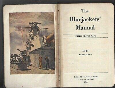 The BlueJackets Manual 1944 world war II United States Navy 12th edition (B) [Hardcover] department of the US Navy