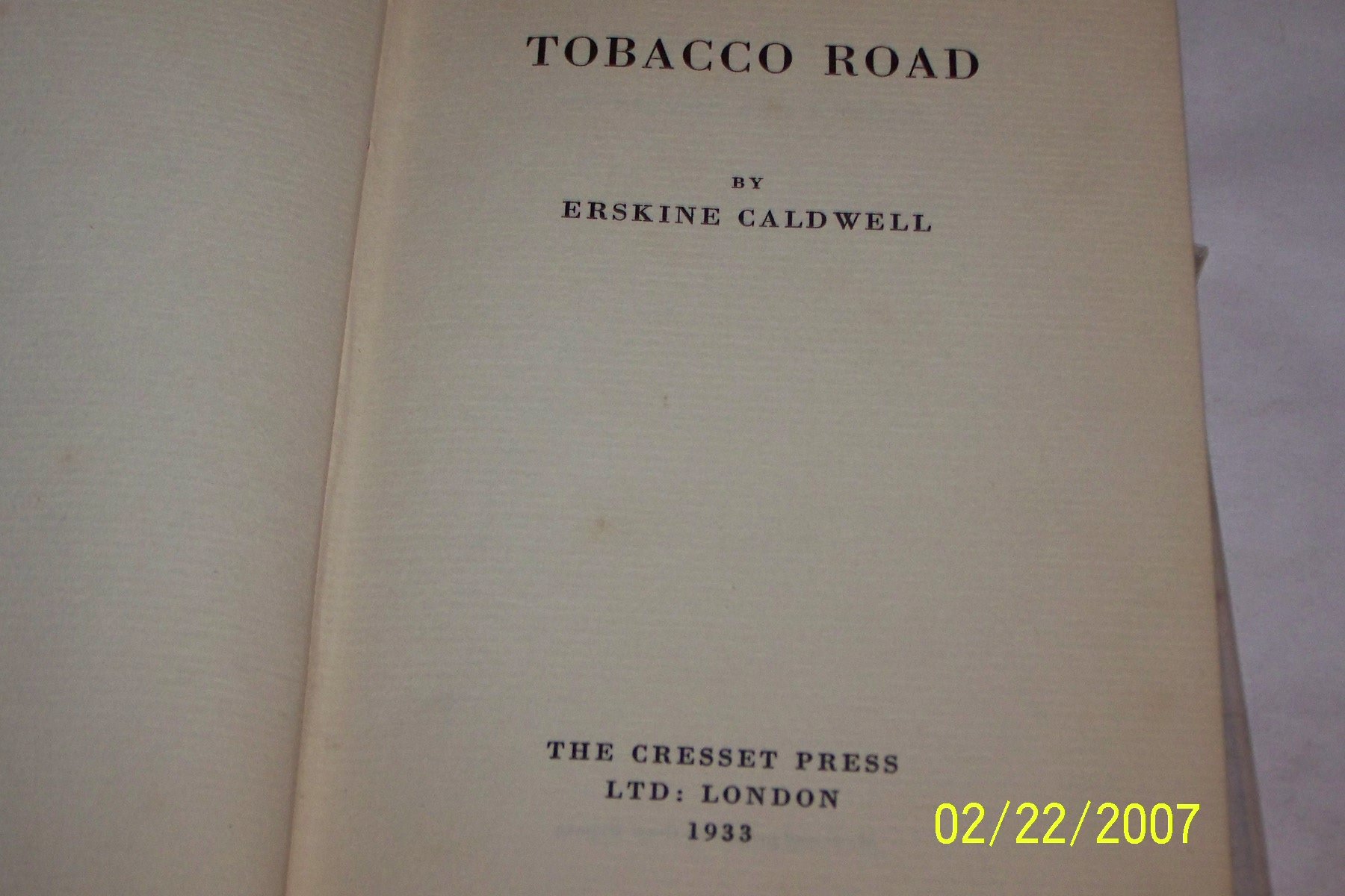Tobacco Road's