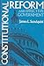 Constitutional Reform and Effective Government Revised Edition by Sundquist, James L. published by Brookings Institution Press Paperback