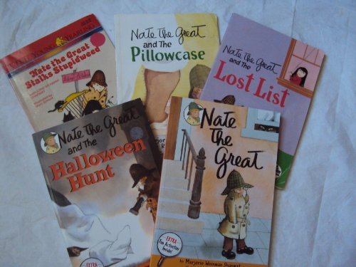 Nate the Great Series: Nate the Great and the Halloween Hunt; Nate the Great and the Lost List; Nate the Great Stalks Stupidweed; Nate the Great & the Pillowcase (Paperback)