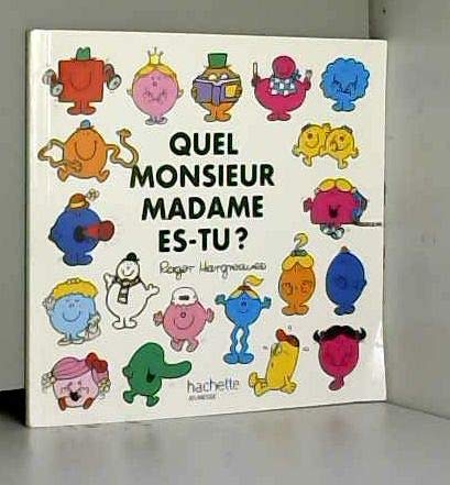 Quel Monsieur Madame es-tu? (Unknown Binding)