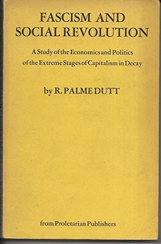Facism and Social Revolution (Paperback)