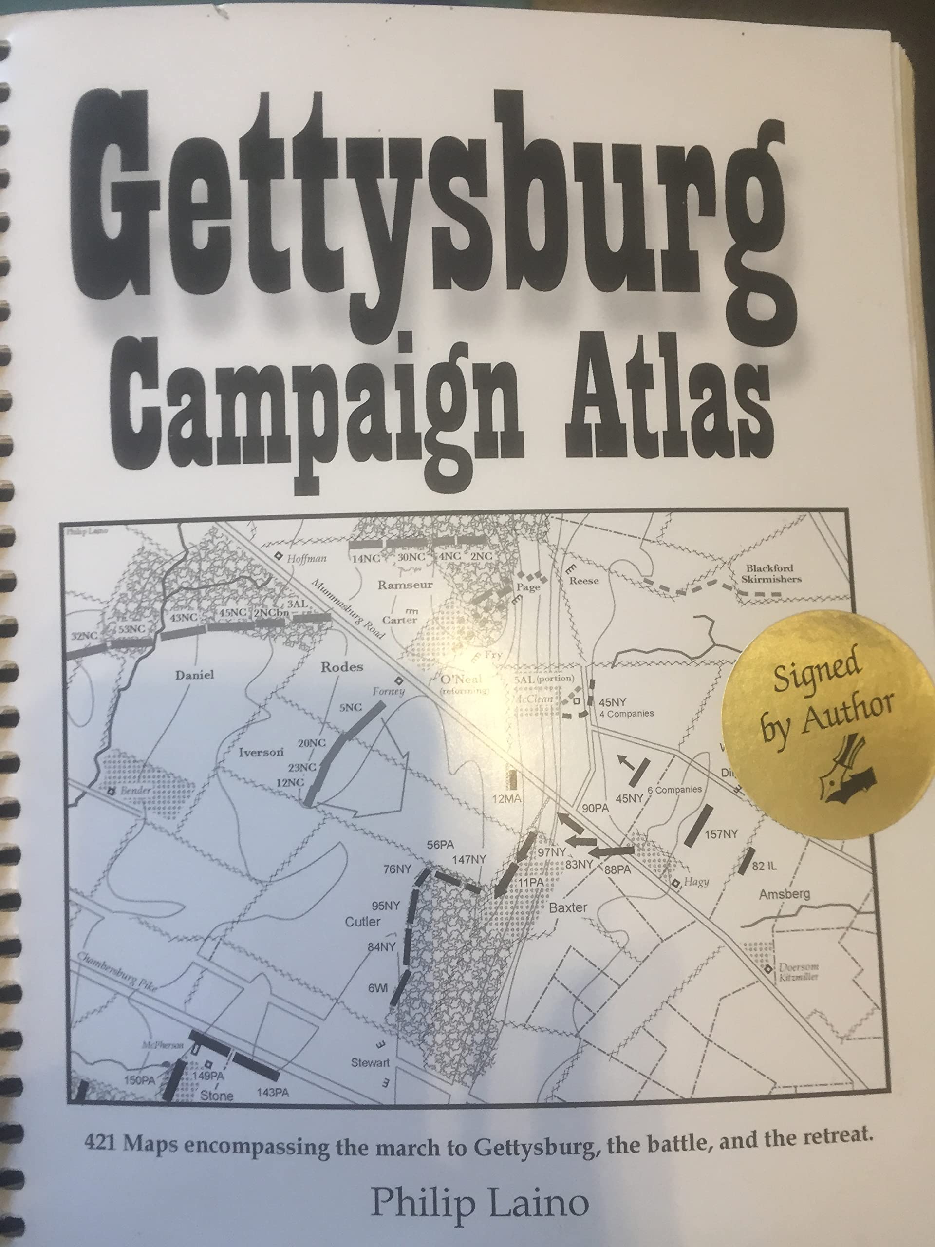 Gettysburg Campaign Atlas (Unknown Binding)