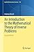 An Introduction to the Mathematical Theory of Inverse Problems (Applied Mathematical Sciences) by Andreas Kirsch (2011-03-30)