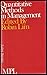 Quantitative methods in management by Robin Lim