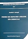 Studien zur Deutschen Literatur Südosteuropas