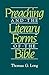 [ [ [ Preaching and Literary Forms[ PREACHING AND LITERARY FORMS ] By Long, Thomas G. ( Author )Oct-01-1988 Paperback