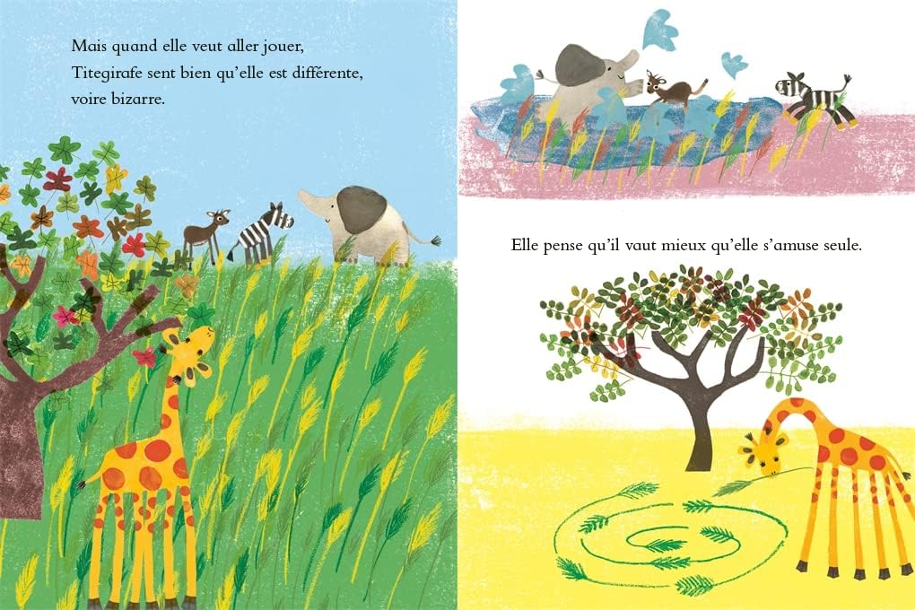 Une girafe pas comme les autres (Hardcover)