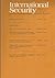 International Security: Fall 2000, Volume 25, Number 2