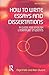 How to Write Essays and Dissertations: A Guide for English Literature Students by Alan Durant (2005-06-23)