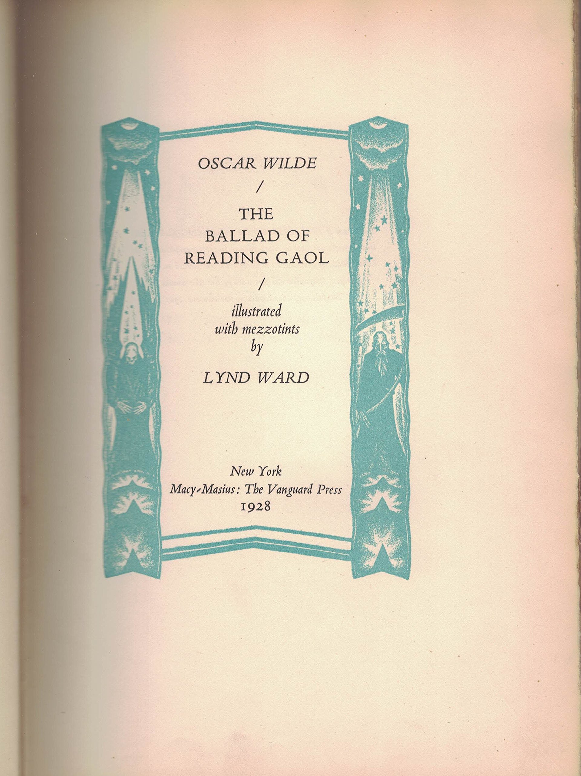 THE BALLAD OF READING GAOL