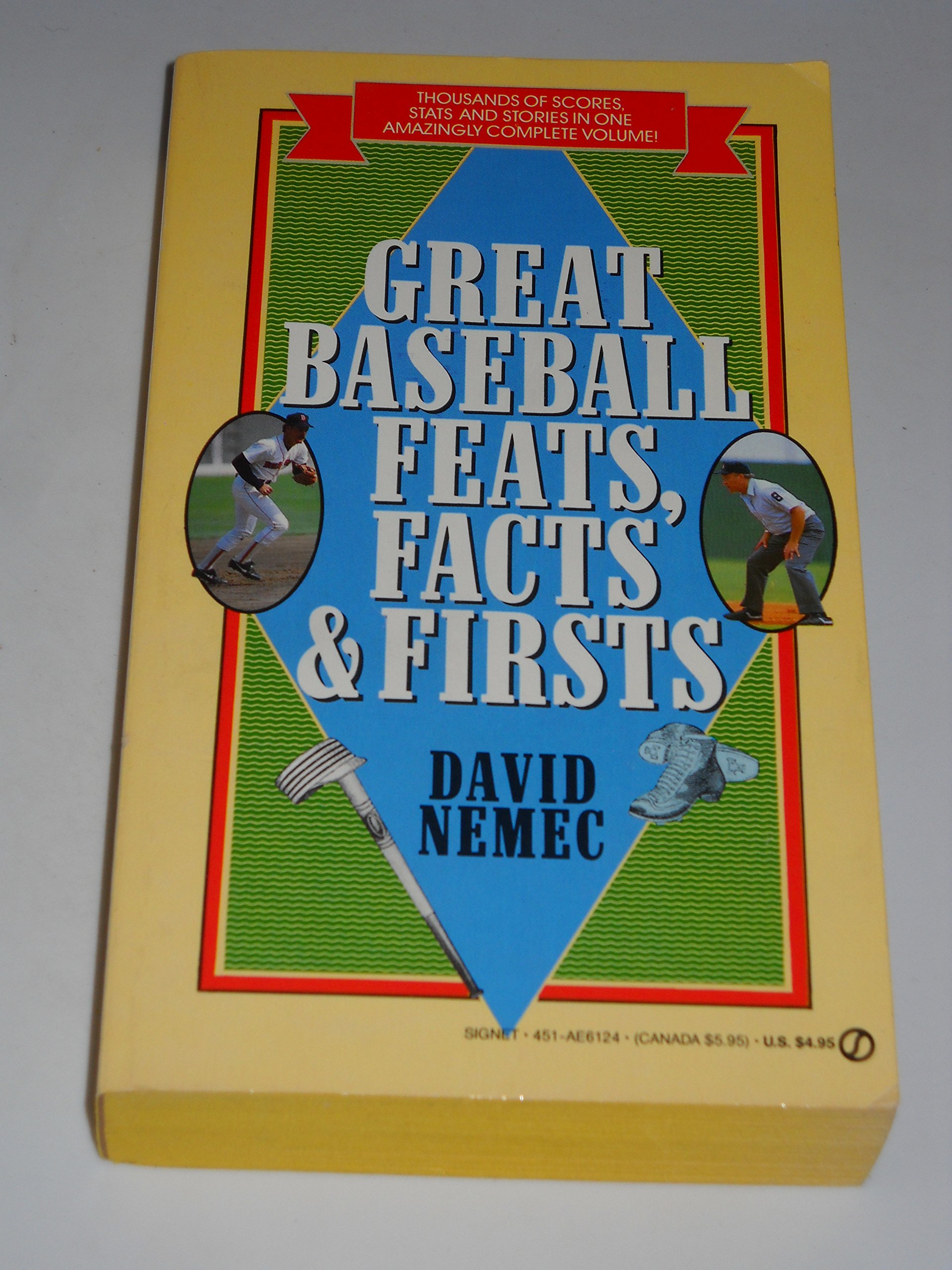 Great Baseball Feats, Facts, and Firsts (Mass Market Paperback)