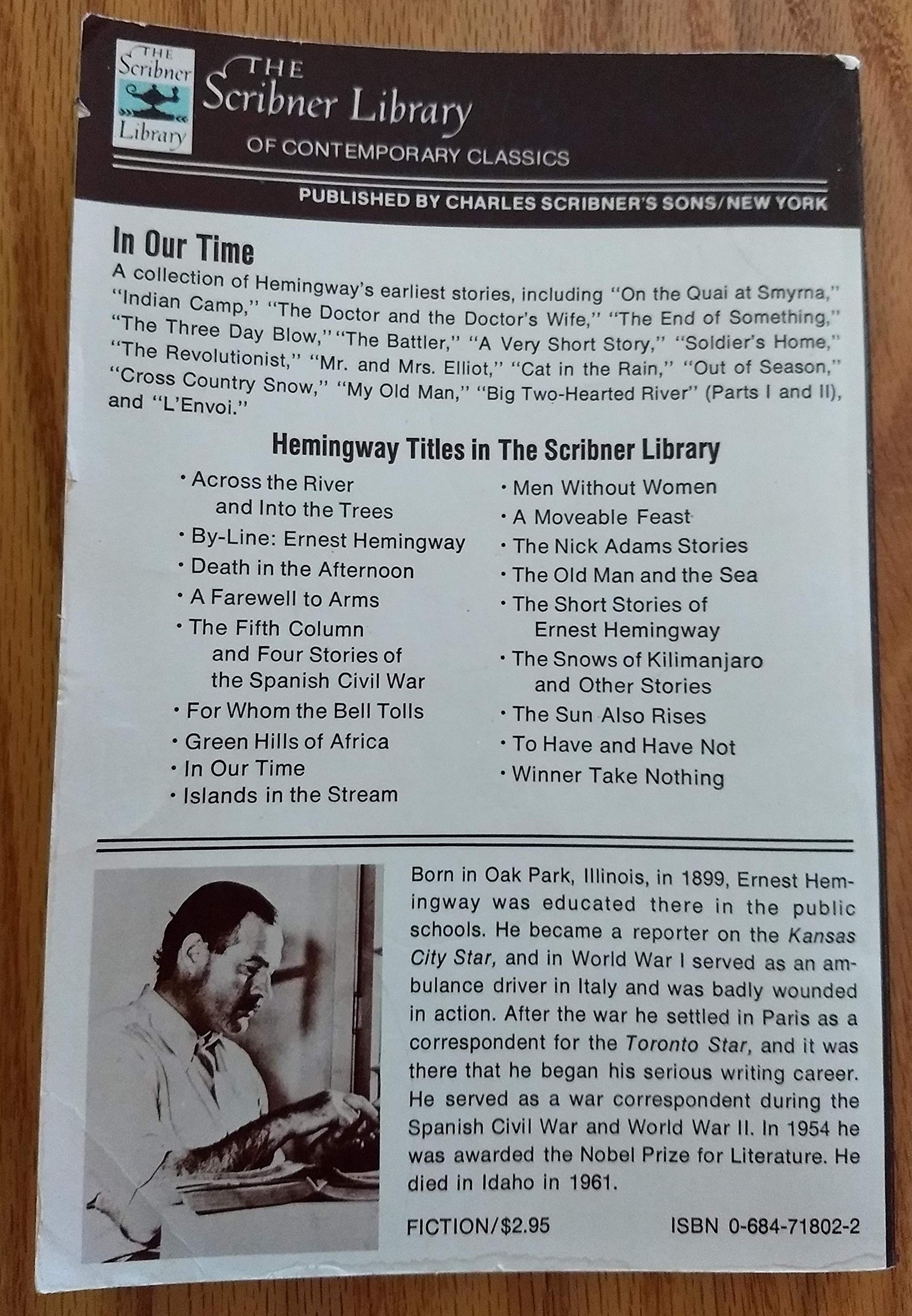 In Our Time: Stories