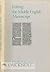 Editing the Middle English manuscript by Charles Moorman