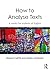 How to Analyse Texts: A toolkit for students of English by Ronald Carter (2015-08-29)