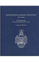 International Masonic Collection 1723-2011 (Hardcover)