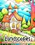 Landscapes Coloring Book For Adults by Nathaniel Blake