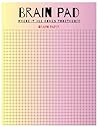 Brain Pad: Graph paper notebook, Grid Notebook for Math & Science, 100 pages: Brain Pad: Graph Paper Notebook
