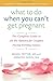 What to Do When You Can't Get Pregnant: The Complete Guide to All the Options for Couples Facing Fertility Issues by Daniel Potter (2013-11-26)