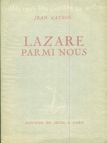 Lazare parmi nous (Paperback)