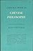 A Source Book in Chinese Philosophy