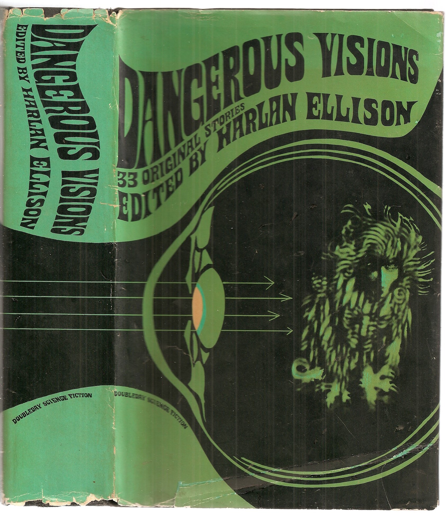 DANGEROUS VISIONS. 33 Original Stories. Illustrations by Leo and Diane Dillon.