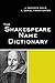 The Shakespeare Name Dictionary by J. Madison Davis (2004-04-15)