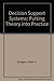 Decision Support Systems: Putting Theory into Practice by Sprague Ralph H. (1993-02-01) Paperback