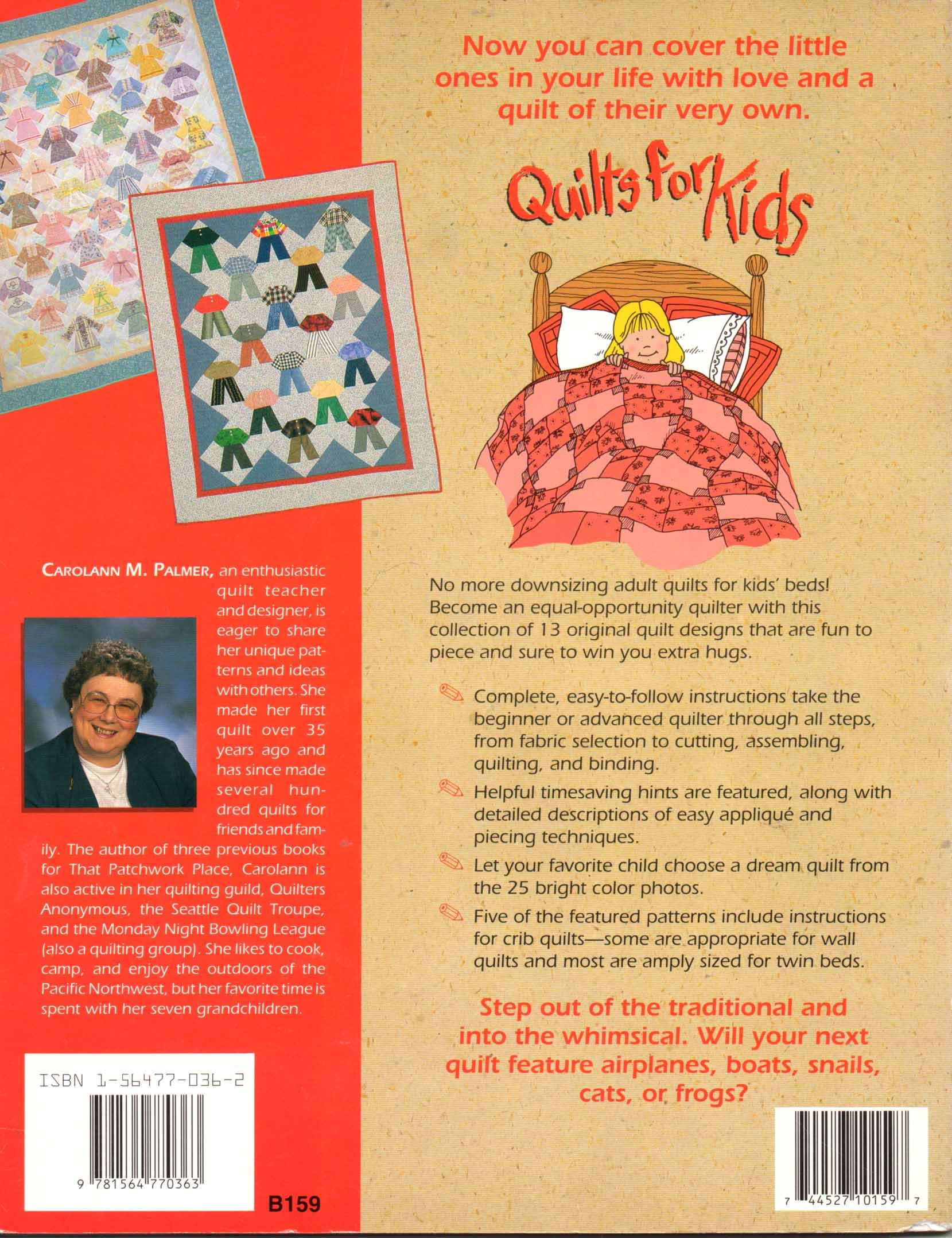 Quilts for Kids (Paperback)