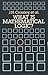 What is Mathematical Logic? (Dover Books on Mathematics) by C. J. Ash (2010-10-18)