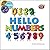 Hello Numbers by Rebecca Klemm (2014-04-28)