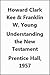 Understanding the New Testament