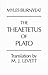 By Myles Burnyeat The Theaetetus of Plato by Plato