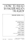 How to read Shakespearean tragedy