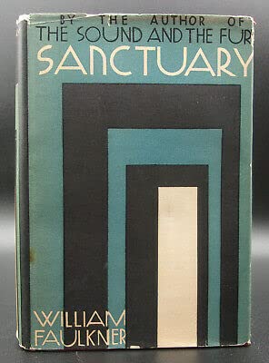 Collectible William Faulkner SANCTUARY First edition, SIXTH printing 1931 Nice HC copy in dj