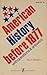 American History Before 187...